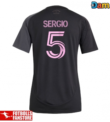 Inter Miami Sergio Busquets #5 Bortatröja Dam 2025-26 Kortärmad